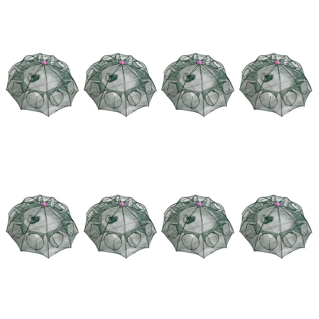 Rede Peixe Covo 10 Furos Kit 8 Uni Rede Pesca Isca Lambari Camarao Corvina Lagosta Robalo Siri Piaba Mar Acude Lago