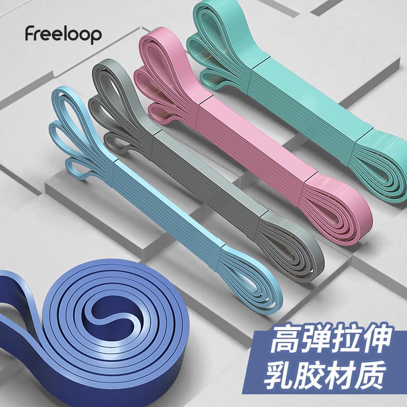 Freeloop Fitness elástico banda de resistência à tensão corda elástica masculino feminino Pull-Up exercício auxiliar omb