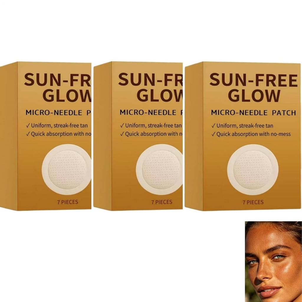 Patches de Bronzeamento Sem Sol e Auto-Bronzeadores, Rápida Absorção, Sem Manchas, para Homens e Mulheres, Uso Interno e