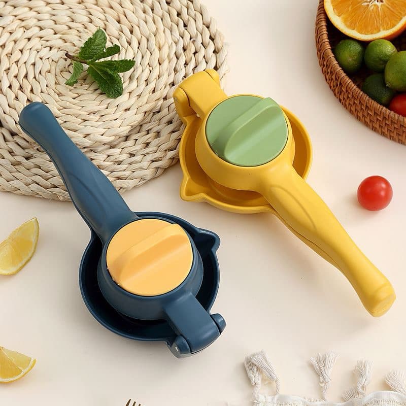 Espremedor Limão Laranja Manual Sistema Giratório Suco Fruta Colorido Limonada