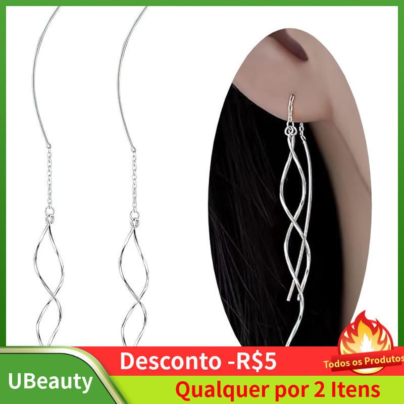Brincos para Mulheres, Brincos Longos para Festas e Escalada, Brincos Femininos