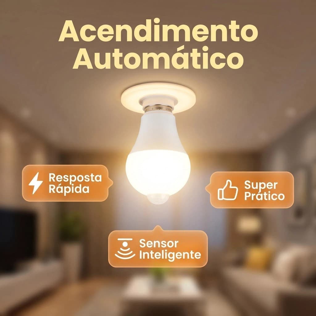Lâmpada LED Taschibra E27 12W 4000K - Branco Neutro, Baixo Consumo e Longa Vida Útil