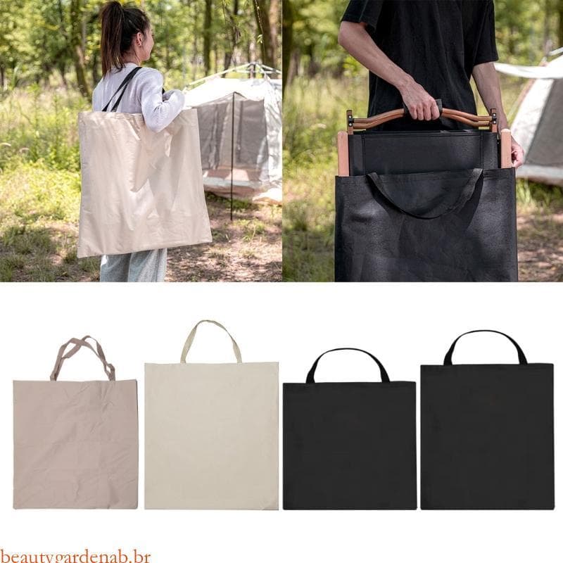 beautygardenab Bolsa Armazenamento Para Cadeira Dobrável Portátil Proteção Contra Poeira Organizadores Cadeiras
