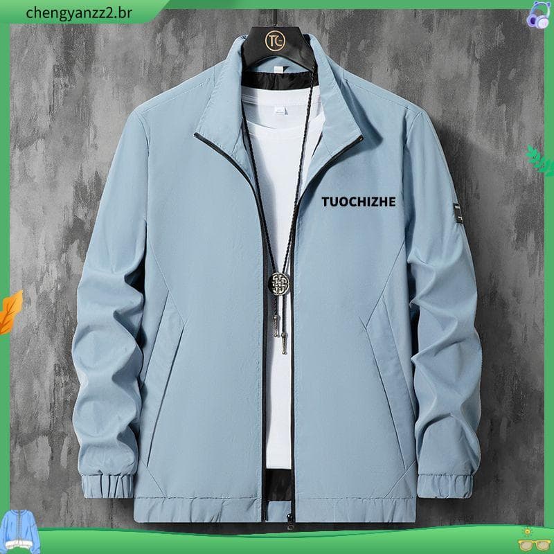 Jaqueta acolchoada masculina forro de inverno engrossado jaqueta masculina na moda gola Casual negócios topo jaqueta aco