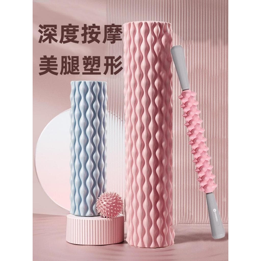 Rolo de espuma para relaxamento muscular, rolo traseiro estendido, massageador, coluna de ioga, rolo, Mace, equipamento