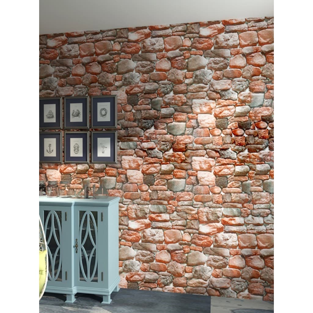 Papel de parede autoadesivo, à prova d'água, à prova de umidade, decoração doméstica, adesivos de parede, sala, loja, im