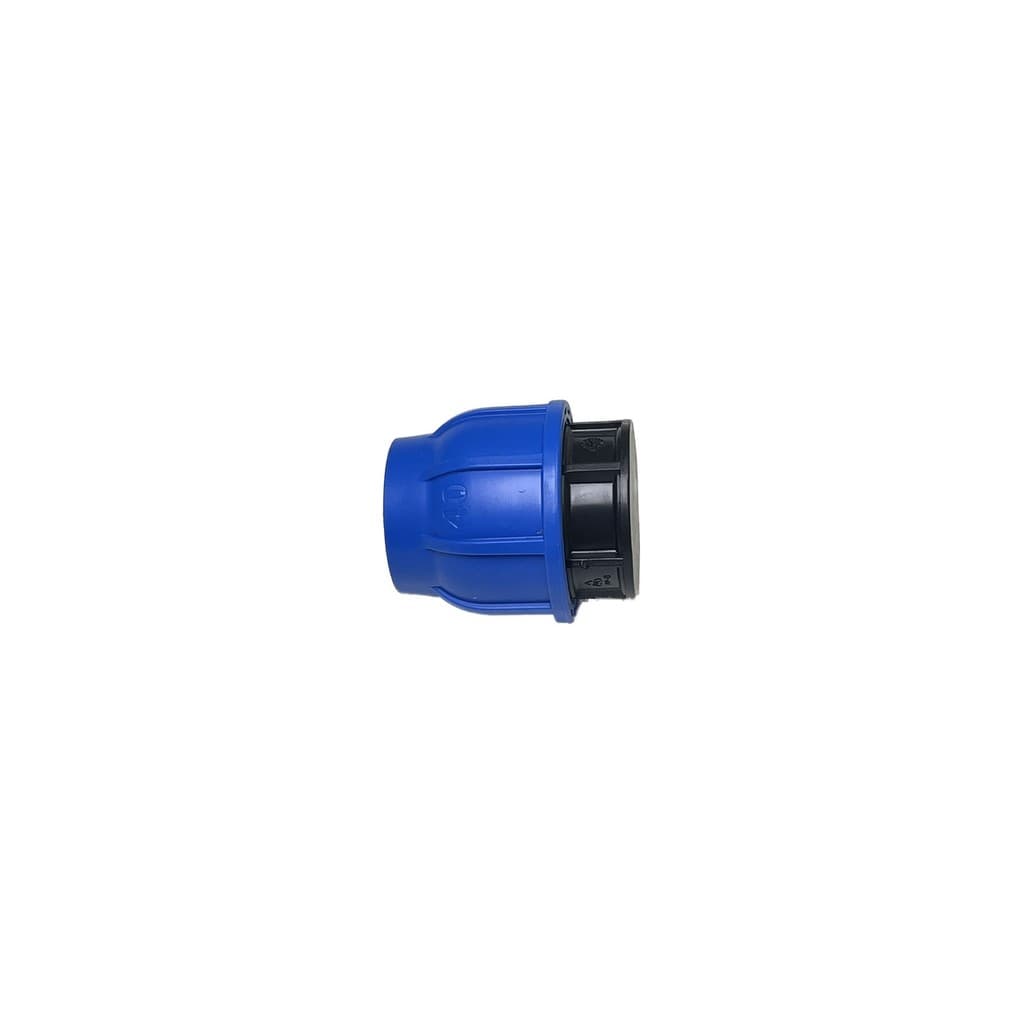 Cap Tampão Pead 40mm Compressão Irritec Italiana
