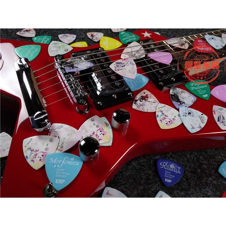 Palheta de guitarra BANGDREAM Linkage AFTERGLOW4 PoppinParty4 ROSELIA4