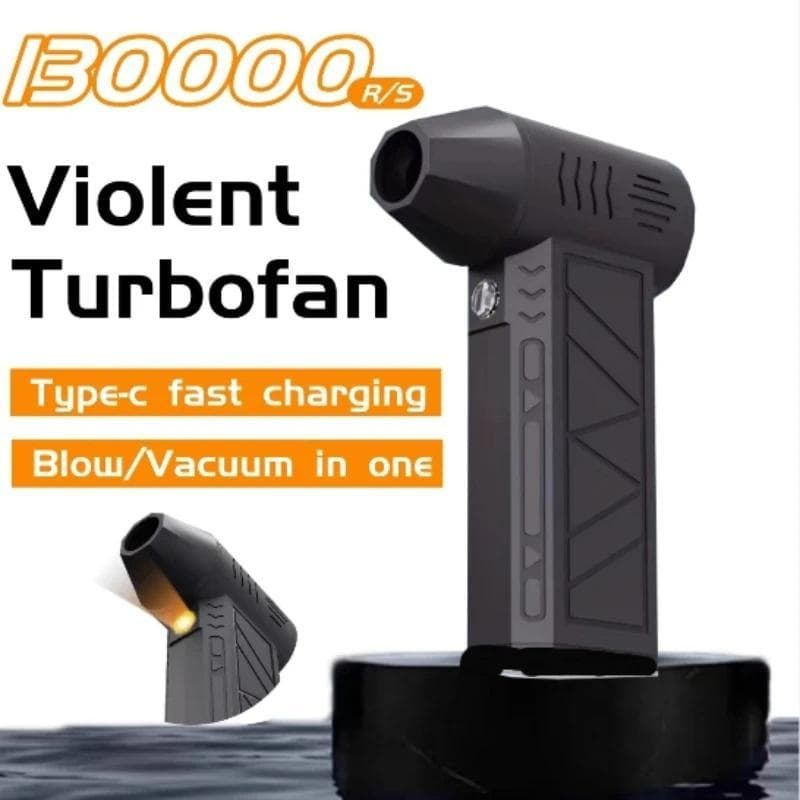 Novo Ventilador A Jato Forte , Portátil , Eliminação De Poeira , Computador , Furacão , Fonte De Tempestade , Turbo Jetf