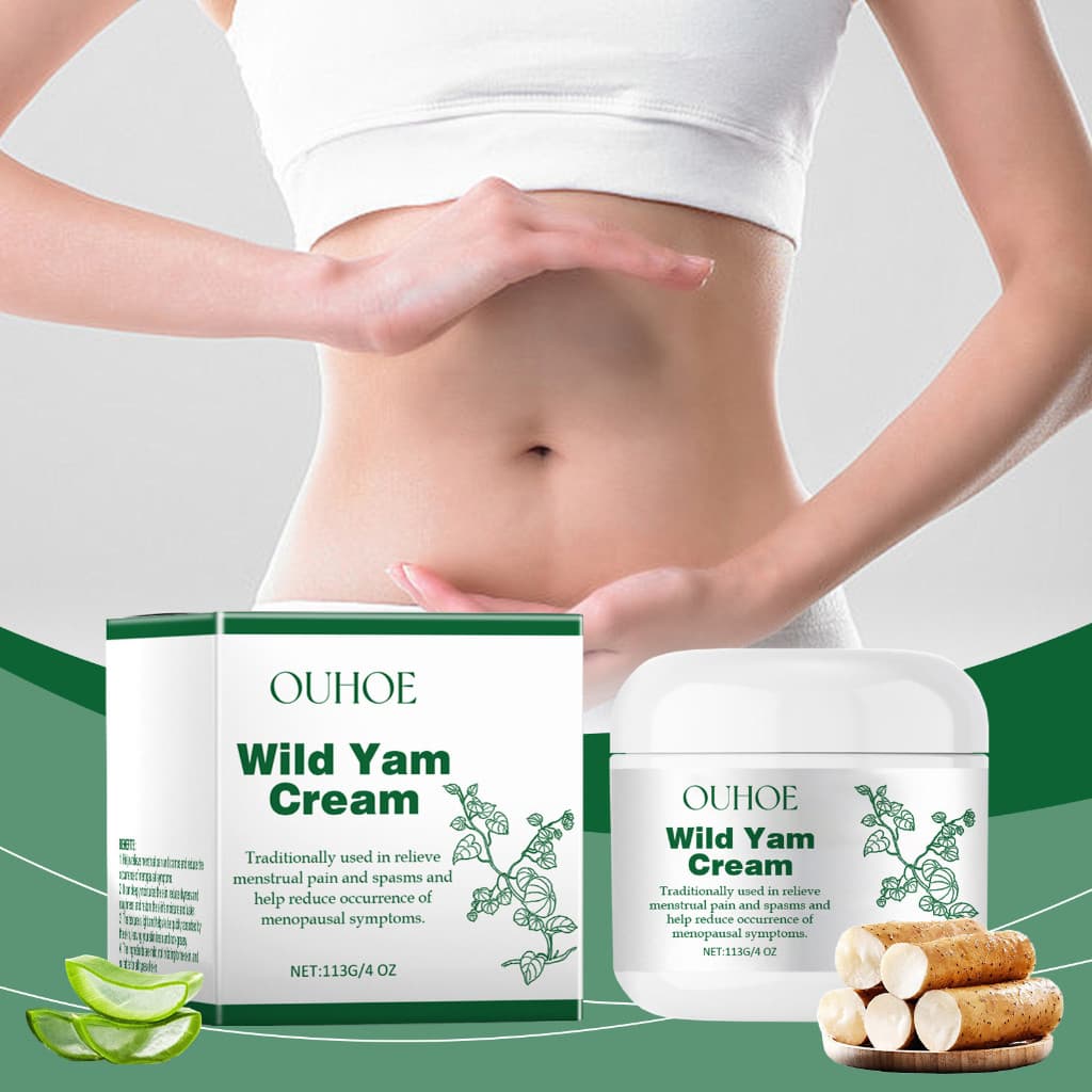 Creme De Inhame Selvagem Enriquecido | Austrália Barbara O'Neill Recomendado Para Mulheres Menopausas 114g
