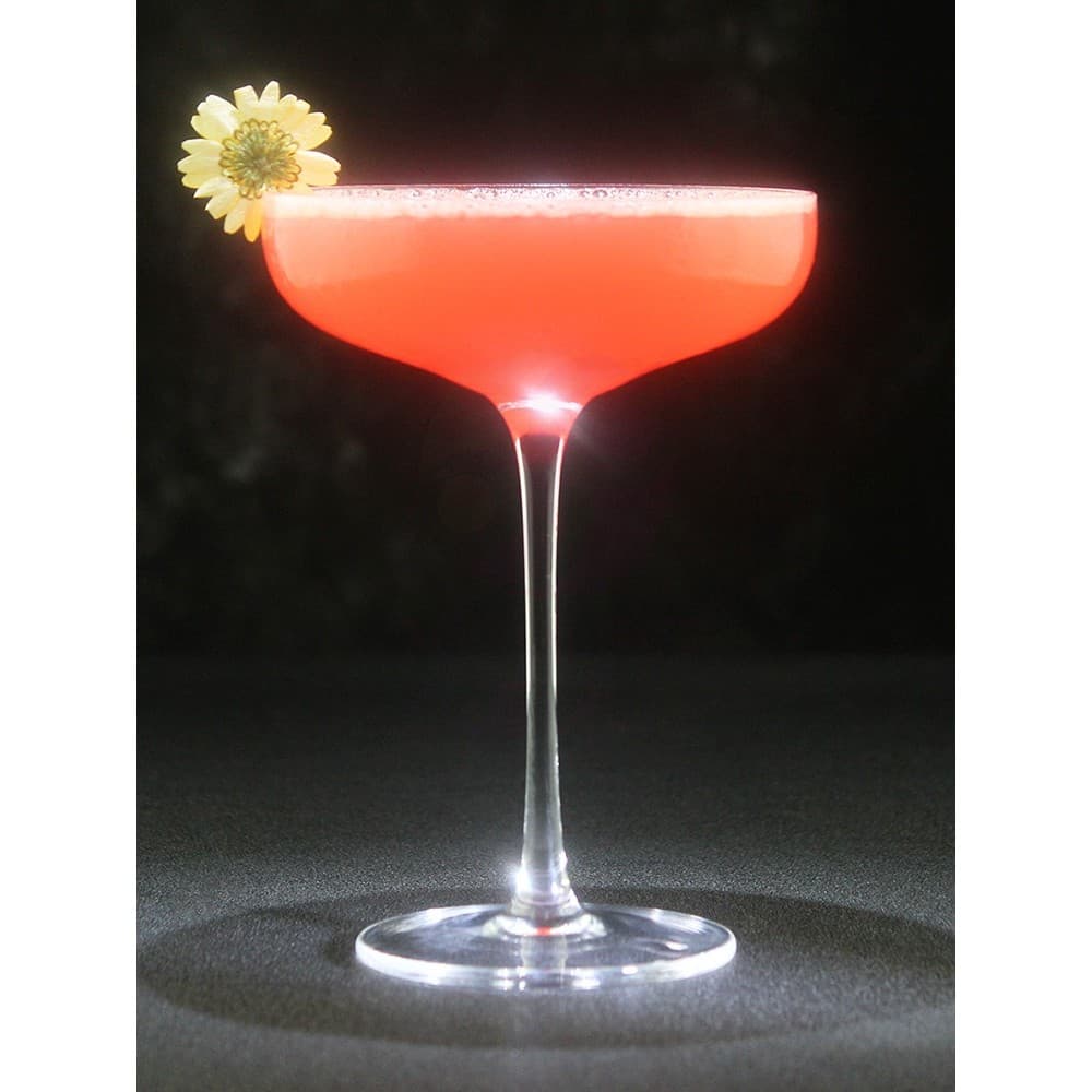 Vinho arte barra vidro de cristal japonês Cocktail vidro boca larga taça queimado Martini vidro pires em forma de champa