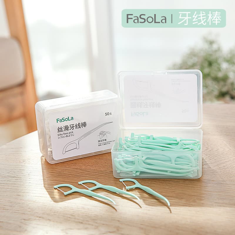 Bastão de fio dental em forma de arco, ultrafino, pacote familiar, caixa de fio dental, caixa portátil, fio dental suave
