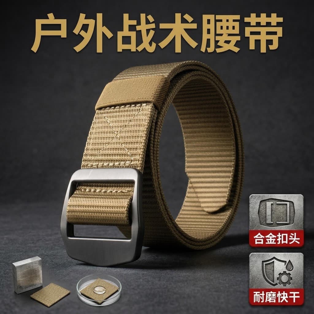 Cinto tático de montanhismo ao ar livre novo estilo cinto de lona masculino fivela japonesa calças cinto de lona masculi