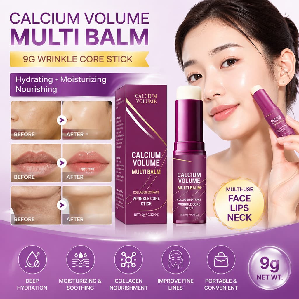 Bálsamo Hidratante Multiuso de Colágeno 9g – Hidrata Lábios, Rosto e Pescoço, Cuidado Nutritivo Portátil, Esse CC30