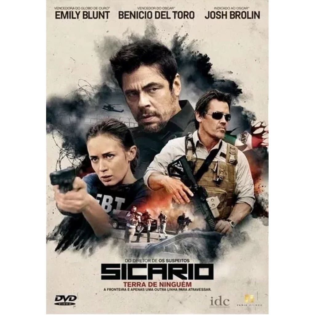 Dvd Sicario Terra De Ninguém - Benicio Del Toro - Lacrado