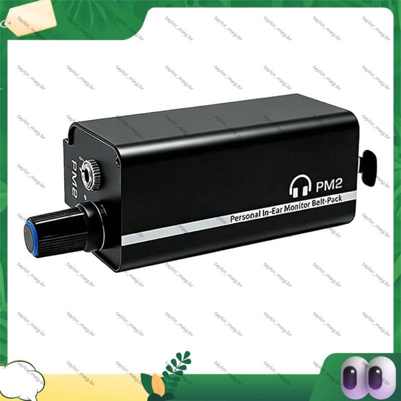 [Venda Quente T] PM2 Mini Amplificador De Fone De Ouvido Conversor De Montagem De Clipe XLR/6.35MM Interface De Áudio Am