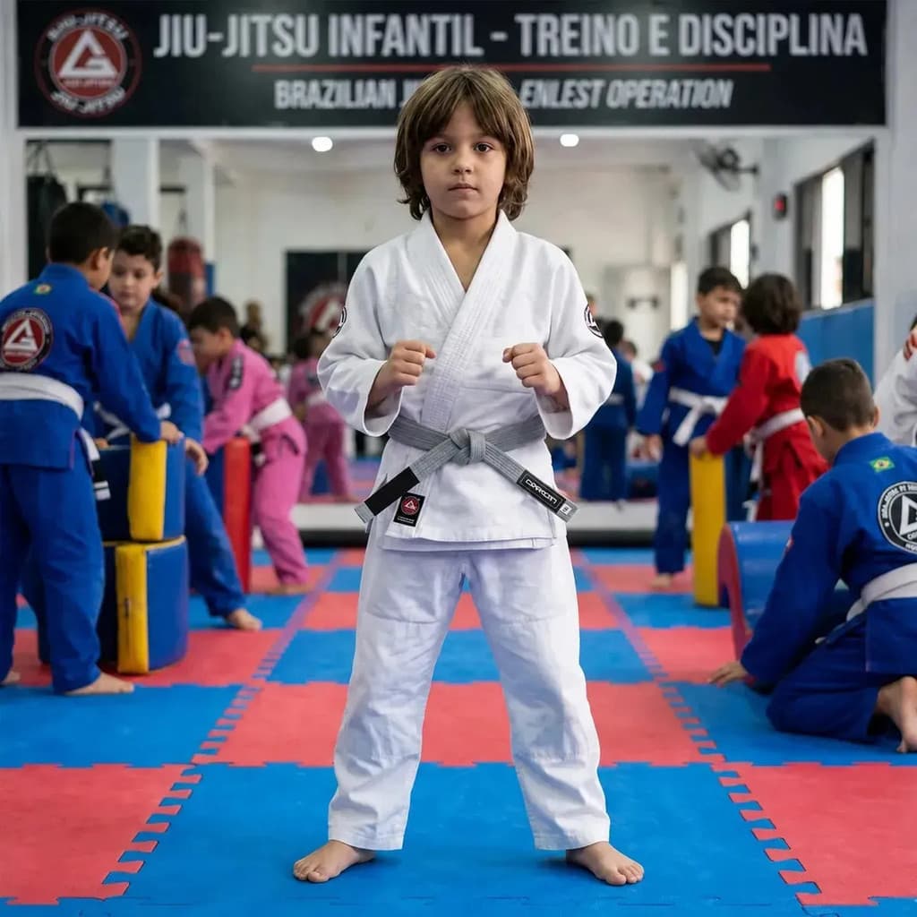 Faixa Para Kimono Jiu Jitsu Daxon 100 Algodão Reforçada 6 Costuras Treino Competição