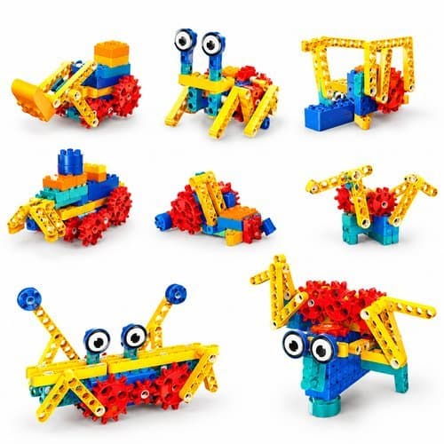Brinquedo Montar Eletronico Robô Educativo 344 Pecas STEM Criativo Infantil 🤖