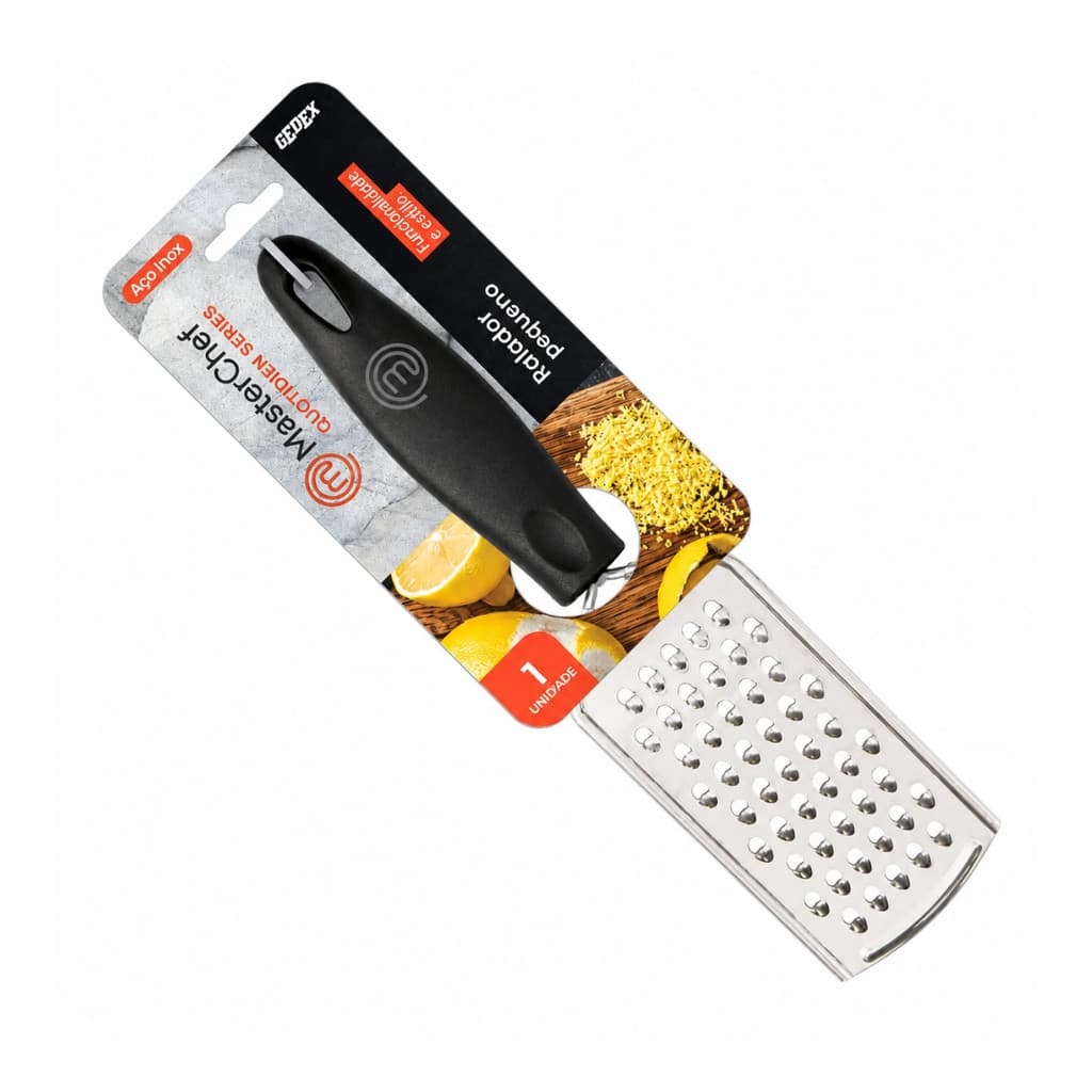 Ralador Manual Inox MasterChef Cabo Preto 1 Face