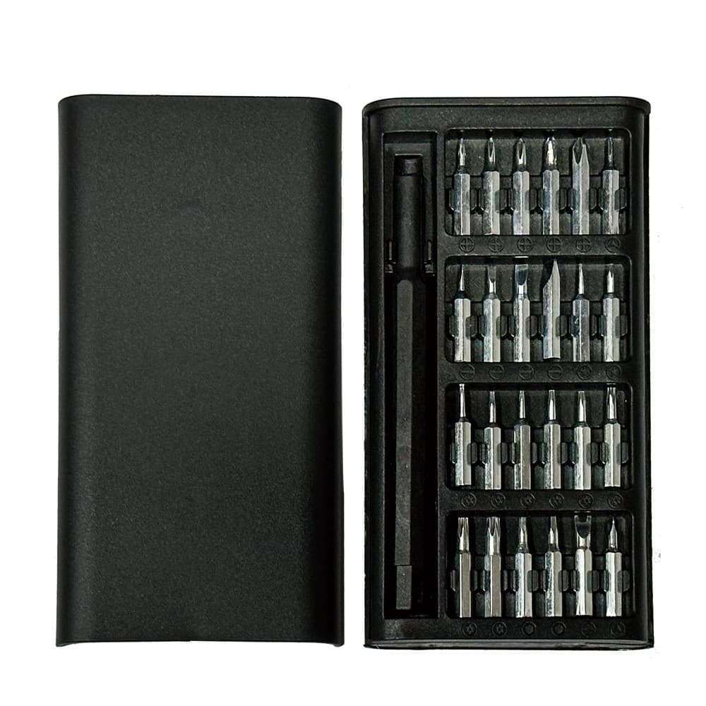 Conjunto de chave de fenda para reparo de celular multifuncional 24 em 1 24 em 1 conjunto de chave de fenda combinada de