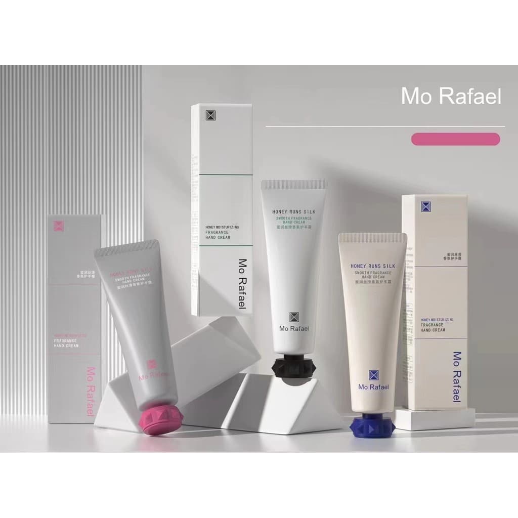 Mel sedoso fragrância creme para as mãos hidratante de longa duração hidratante clareamento Anti-secagem fragrância de l