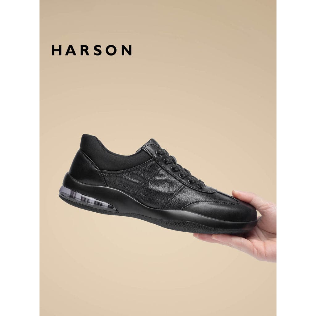 Husen sapatos masculinos casuais respirável novo estilo de negócios sapatos casuais de couro genuíno masculino esportes