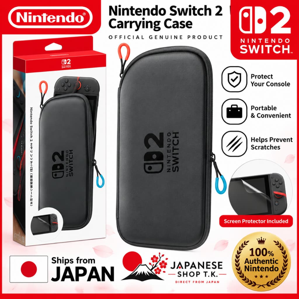 Nintendo Switch 2 Carrying Case Official Nintendo Genuine Original Japan