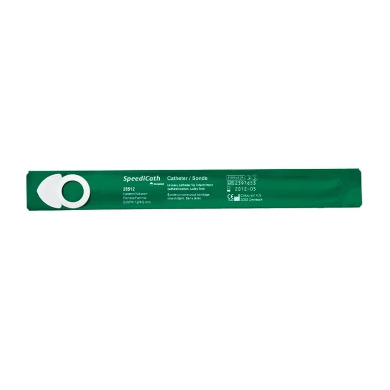 Cateter Uretral Lubrificado SpeediCath® Standard Feminino CH 12 Coloplast
