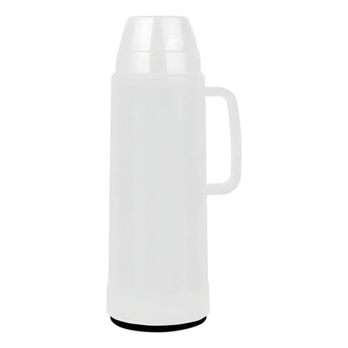 Garrafa Térmica Mor 1lt Café, Chá E Leite-quente-frio Branca Branco