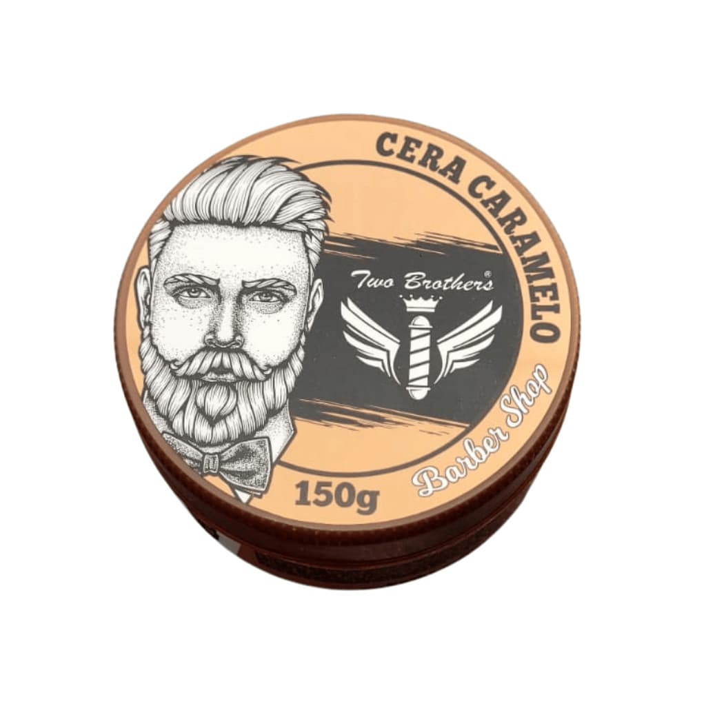 Cera Capilar Pasta Caramelo Two Brothers 150g Fixador Para Cabelo