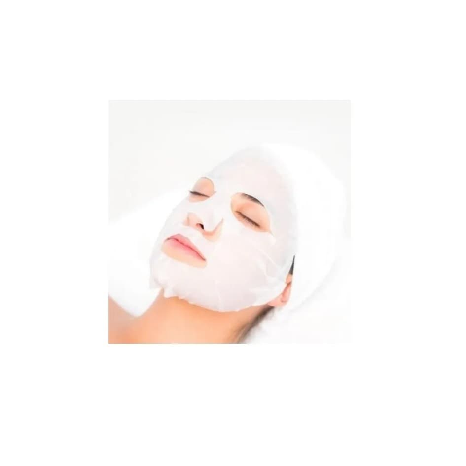 Máscara Descartável Desidratada Limpeza Facial 100un