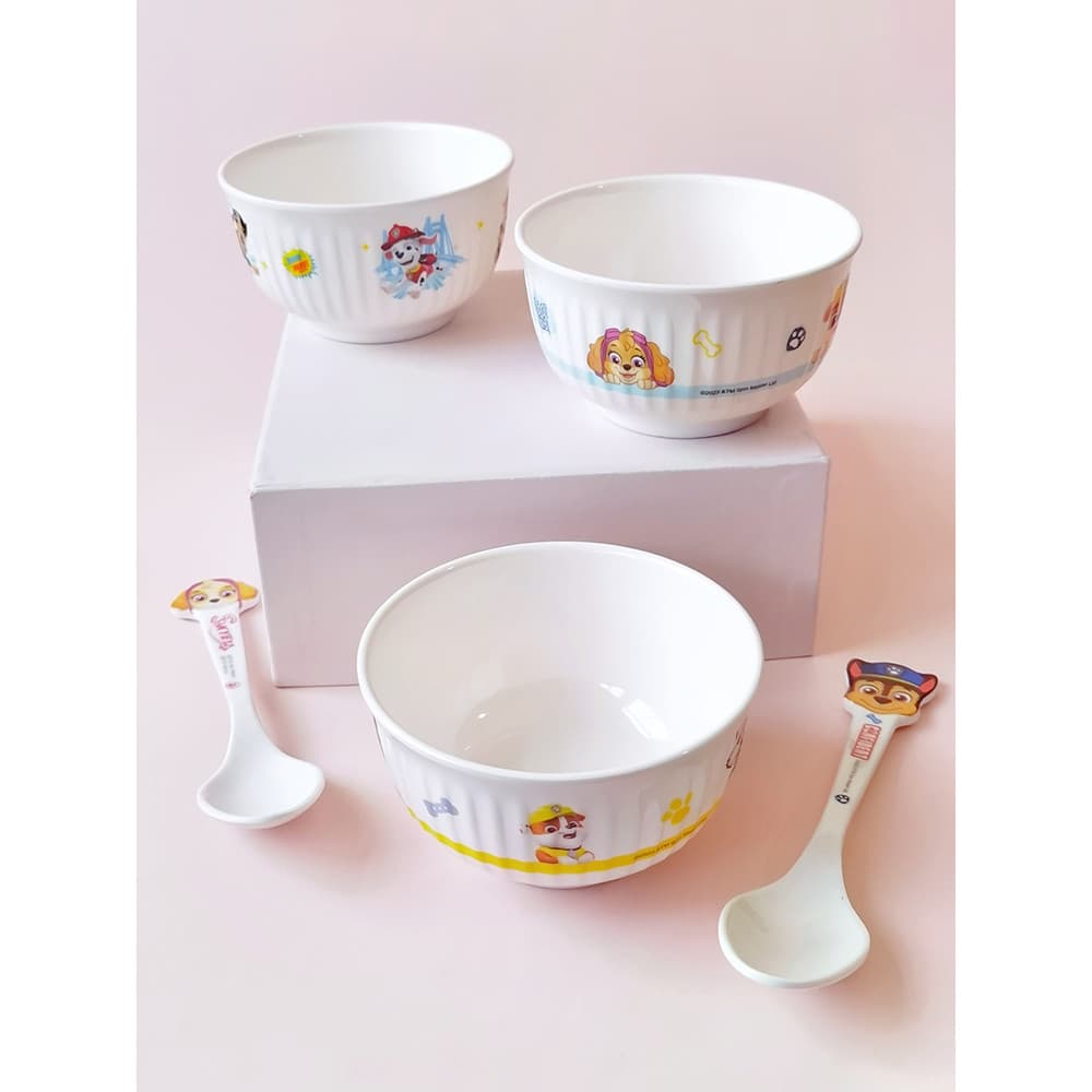 Hill Wangwang Equipe Talheres Tigela Infantil Resistente a Choque Anti-escaldante Bebê Criança Comer Tigela de Arroz Esp