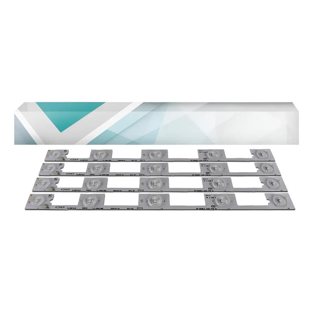Kit 4 Barras Led Toshiba Dl3945i Dl3945 Dl3945i Kl39gt618
