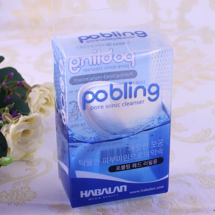 Produto genuíno coreano Po bling/pobling escova de lavagem Facial limpador Facial sexta geração cor substituição cabeça
