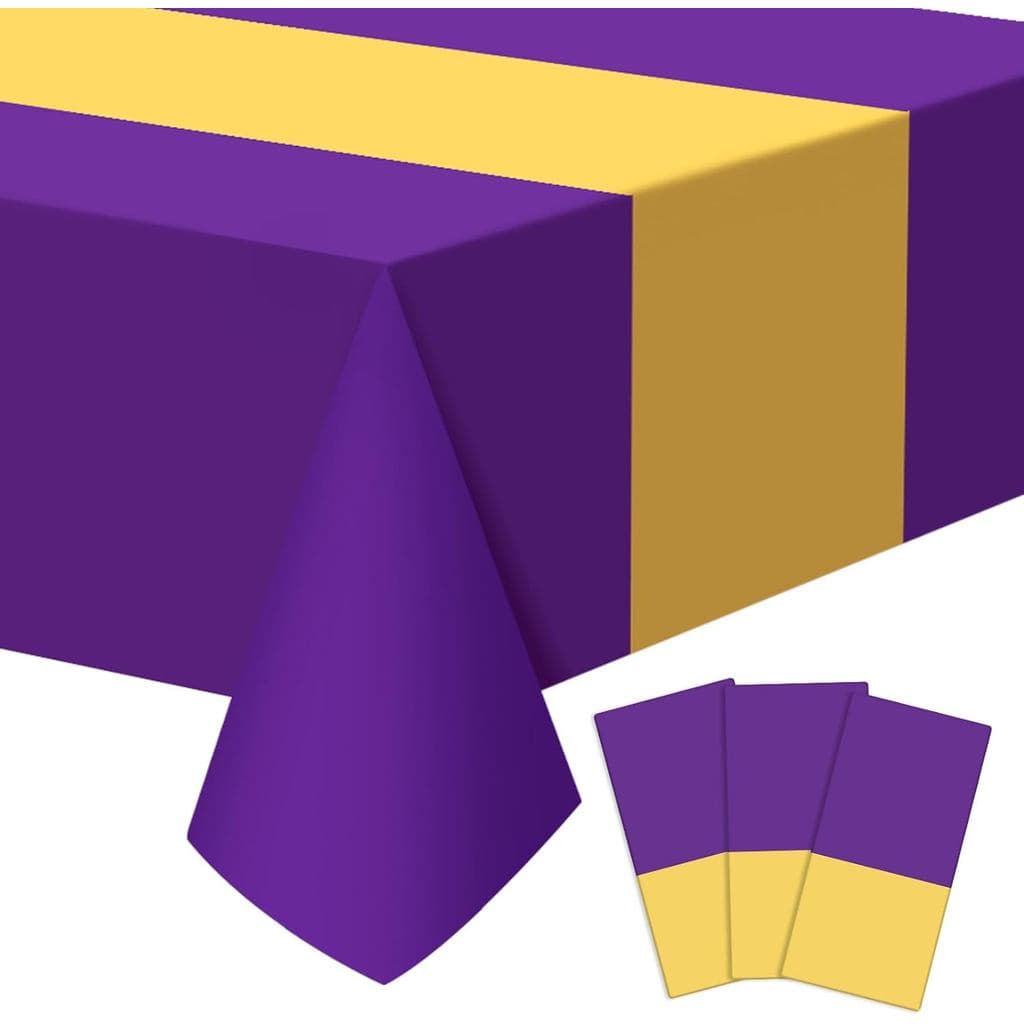 Hahafelt 3 Peças Toalha de Mesa de Basquete 54 x 108 Polegadas Decorações de Festa com Tema de Basquete Toalha de Mesa D