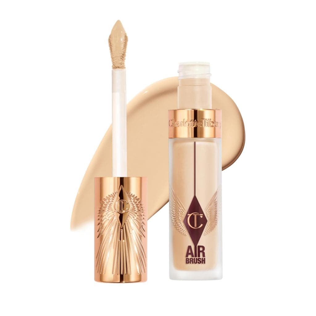 Charlotte Tilbury AIRbrush Flawless Blur Concealer - Corretivo de Longa Duração para Olheiras, Imperfeições, Vermelhidão
