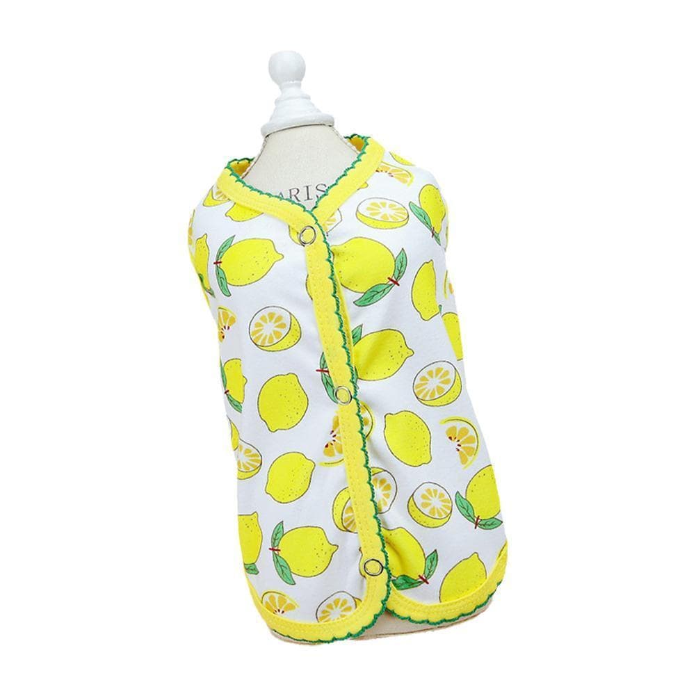 Roupas Para Animais De Estimação Colete Material De Poliéster Tamanhos Xs-xl Designs Coloridos Ajuste Confortável Cachor