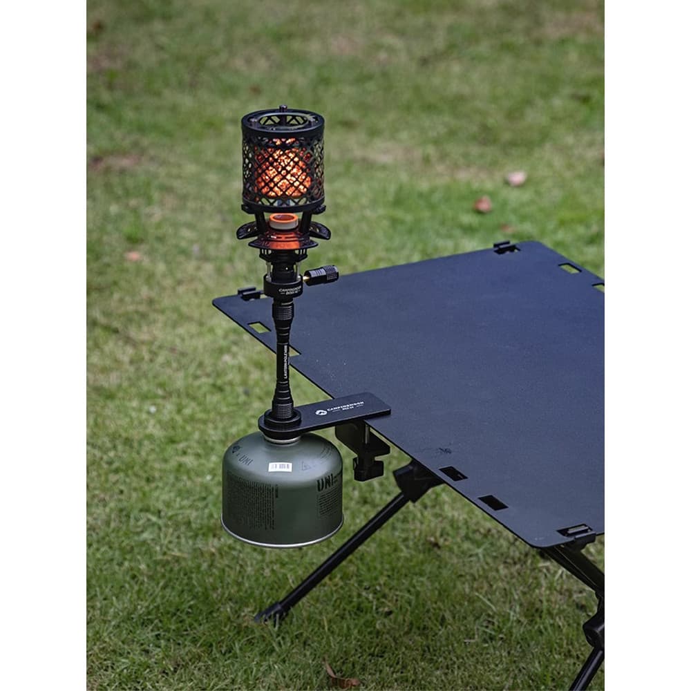 Koman clipe de expansão de mesa Z18, adaptador multifuncional para acampamento, clipe para tanque de gás, fogão ao ar li