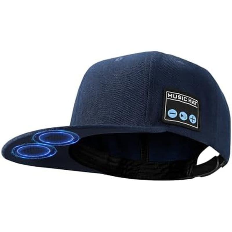 Chapéu De Alto-Falante Bluetooth , Boné De Beisebol V5.4 Com Chamadas Viva-Voz Para Corrida , Ciclismo , Acampamento , M