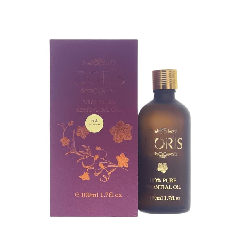 Reyingbao DORIS Caroline Dollis Óleo Essencial de Rosa 100ml Iluminando a Pele Hidratante Suave Fragrância Hidratante