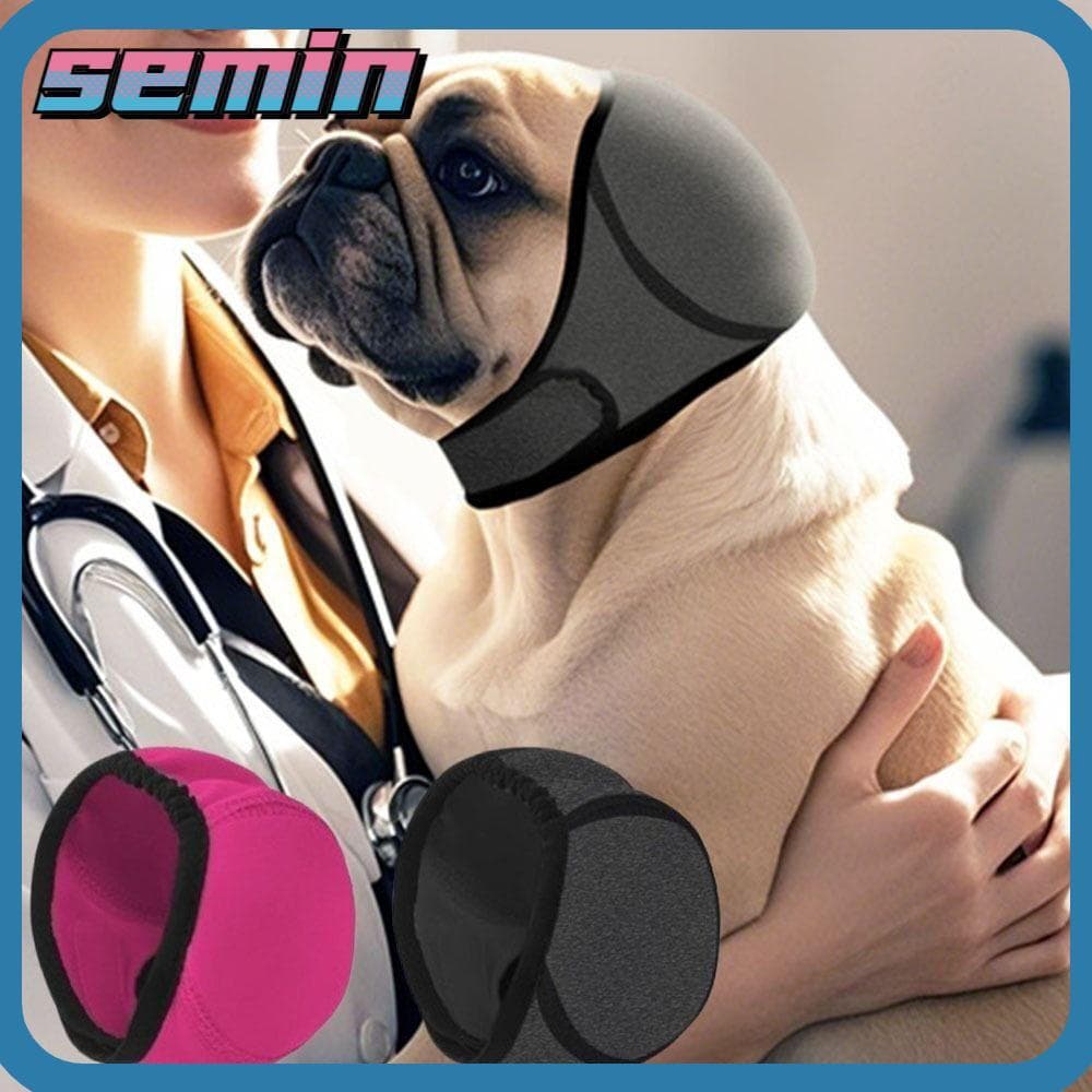 Protetor Auricular Calmante SEMIN para Cães, Proteção Auditiva, Redução de Ruído, Capa Protetora Impermeável BTG2