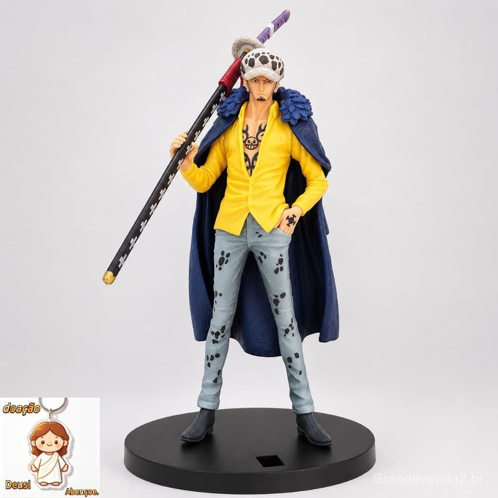 Action Figure One Piece Trafalgar Law Boneco Colecionável PVC 18cm Anime Decorativo