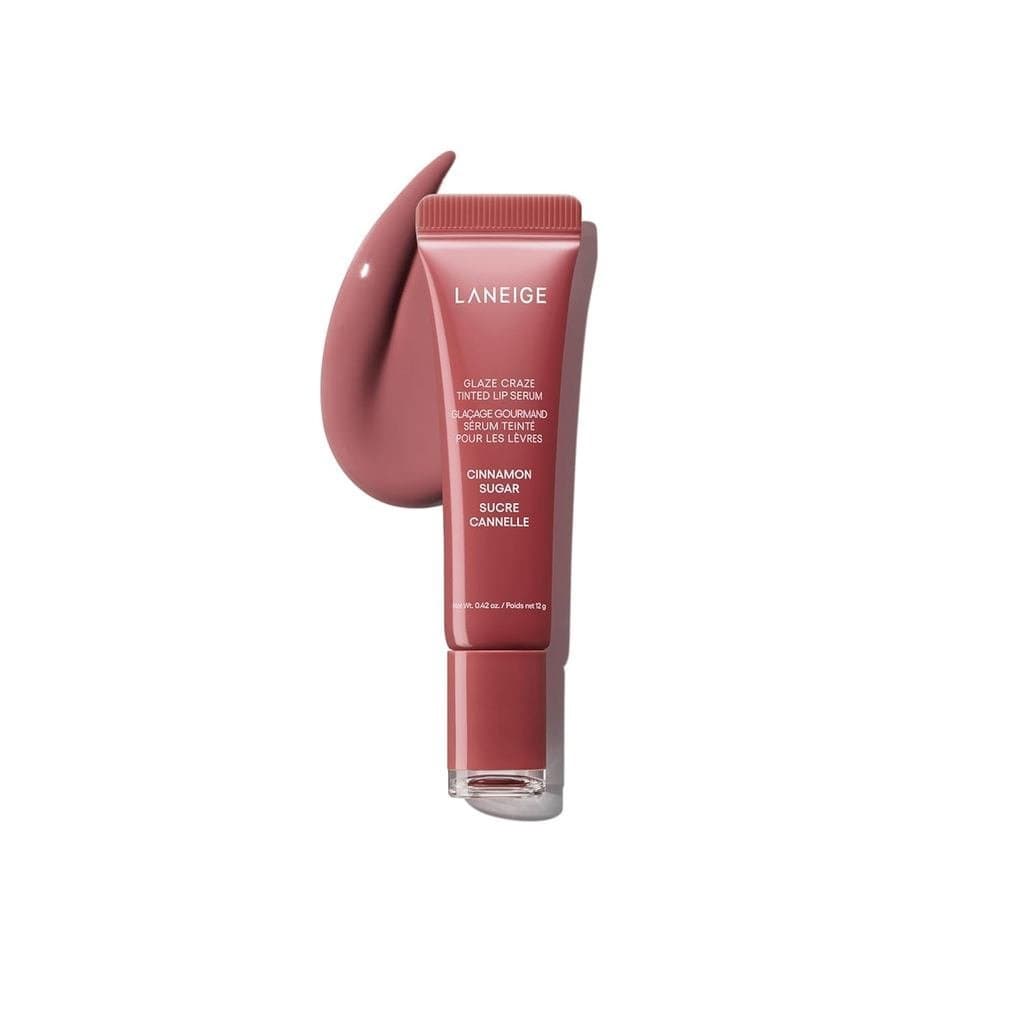 LANEIGE Glaze Craze Tinted Lip Serum: Sérum Labial Hidratante, Fortalecedor da Barreira Labial, Suavizante para Brilho I