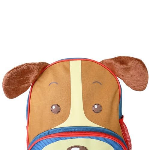 Mochila Infantil Ajustavel Personagem Cachorro Vermelho Costas Escolares Confortavel