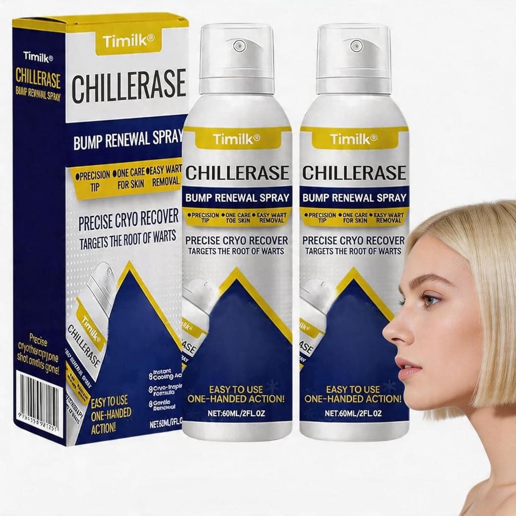 Chill Erase Bump Renewal, 120 ml, Fórmula Refrescante e Calmante, Reduz Imperfeições da Pele, Absorve Rapidamente e Deix