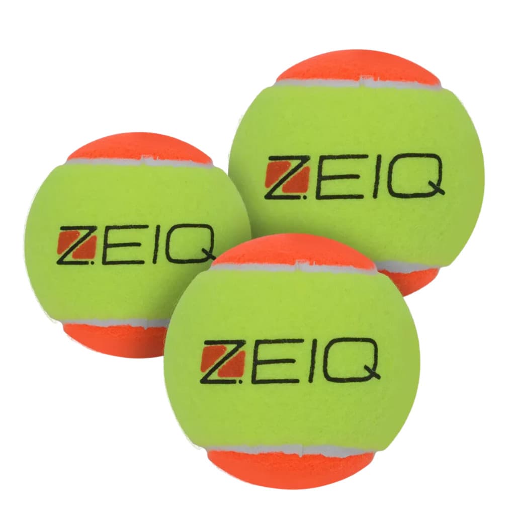 Kit 3 Bolas Beach Tennis Zeiq Profissional Bolinha Original
