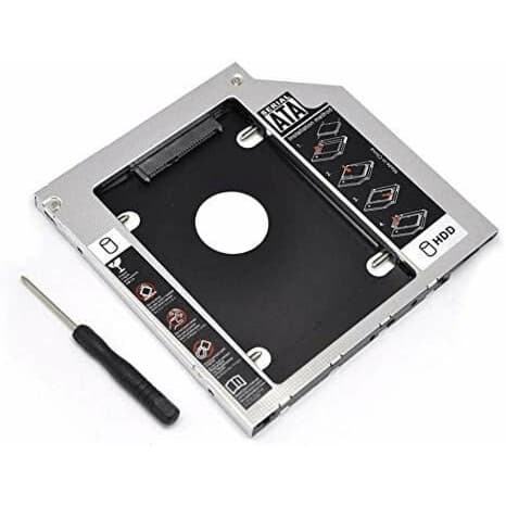 ADAPTADOR CADDY CASE PARA HD E SSD SATA 2.5 POLEGADAS 12.7MM - KP-HD009