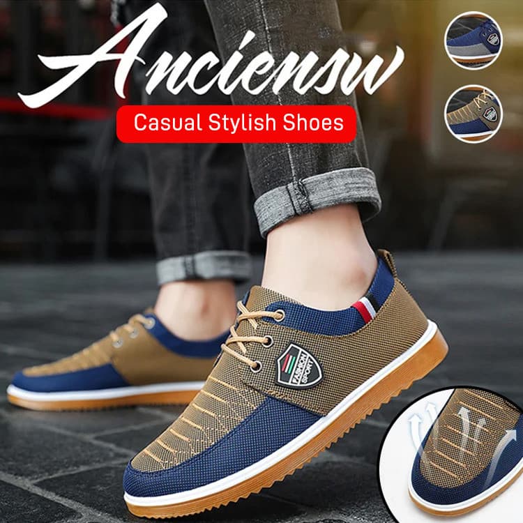 【Ideal para o Dia a Dia】Sapatos masculinos versáteis com estilo moderno e conforto. Masculino/Casual/Confortável