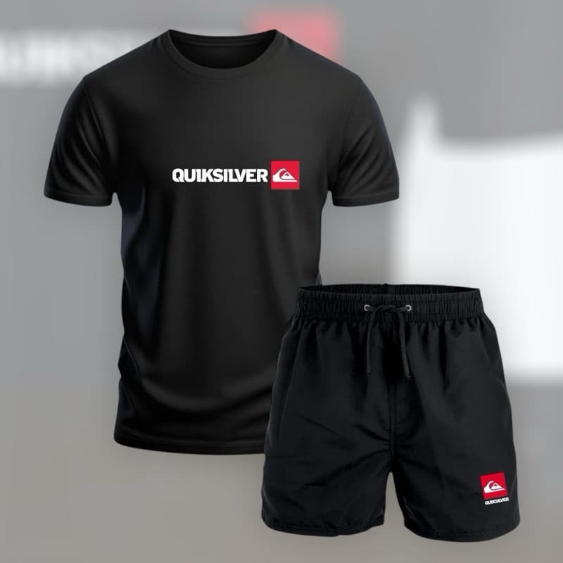 conjunto masculino camiseta + Bermuda Ótima qualidade ,envio em 12hrs