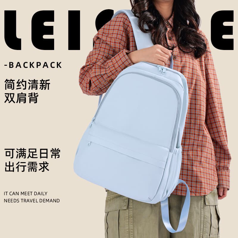 Nova mochila feminina estudante mochila masculino feminino portátil saco do computador ao ar livre mochila de viagem laz